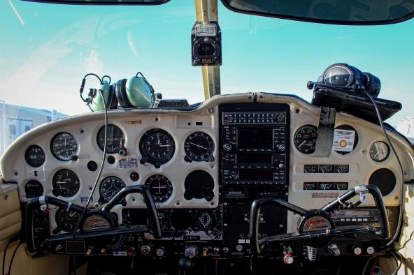 F-BNFX cockpit